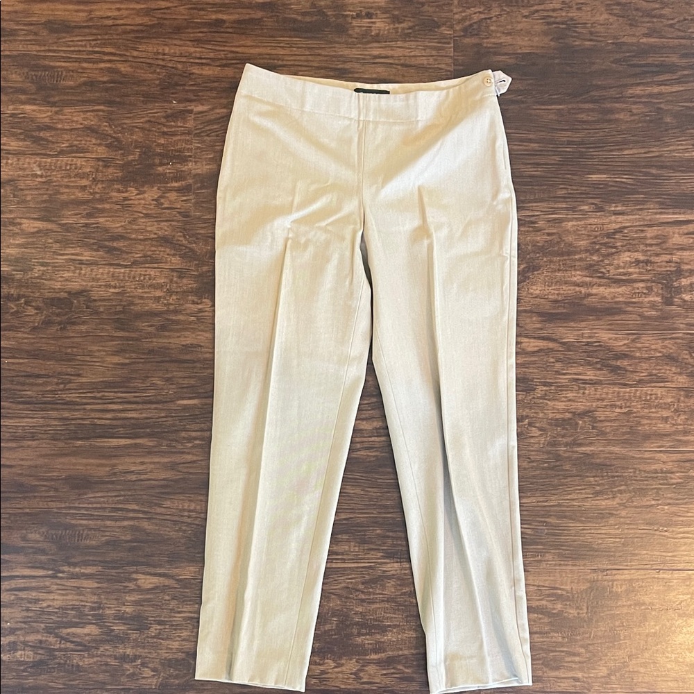 Talbots Women’s Light Tan Kakhi Dress Pants